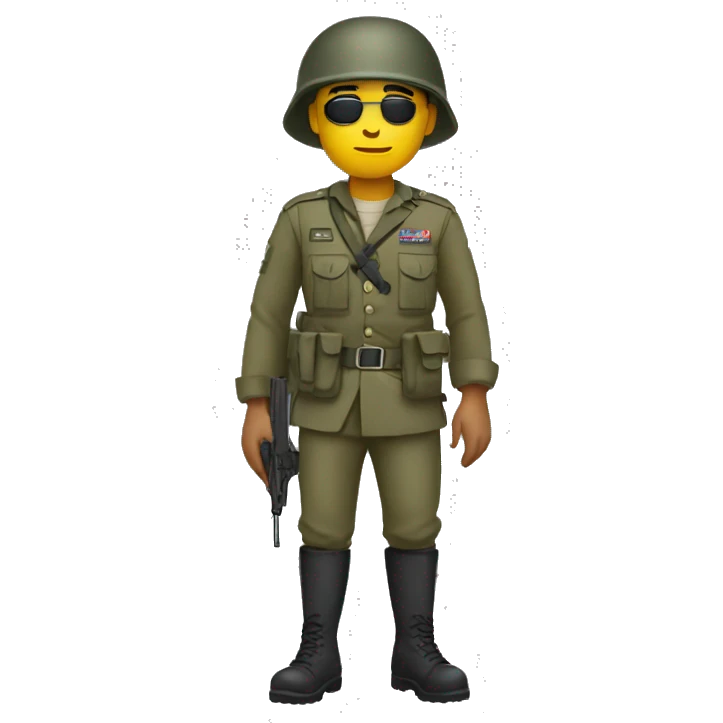 soldier emoji