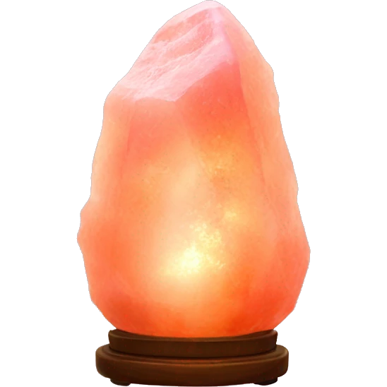 Pink Himalayan salt lamp emoji