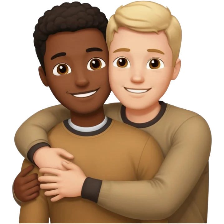 Black boyfriend white boyfriend emoji