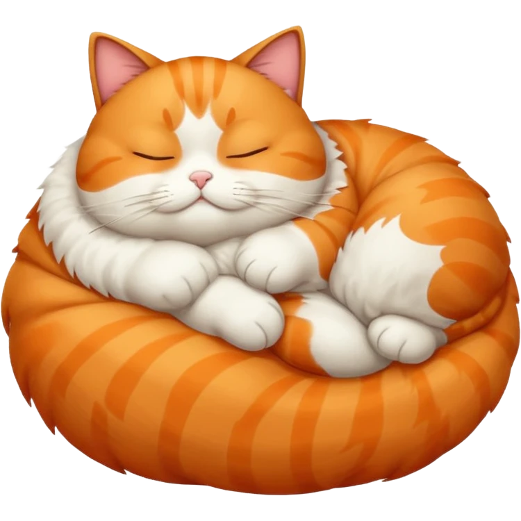 A fat cat emoji