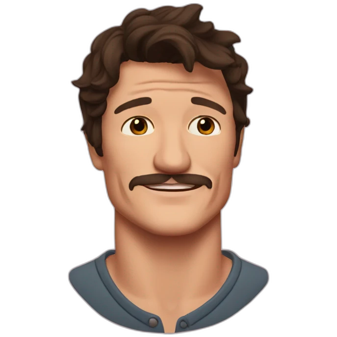 Pedro Pascal heart emoji