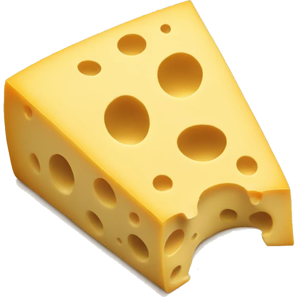 Cheese stretching emoji