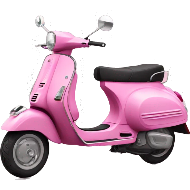 Vespa pink emoji