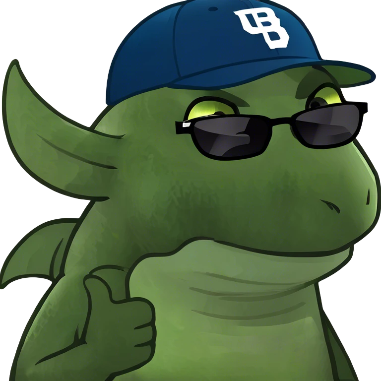 Toothless the dragon as an SUV emoji