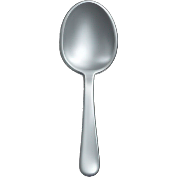 silver spoon emoji