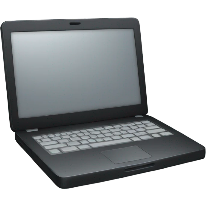 black laptop emoji