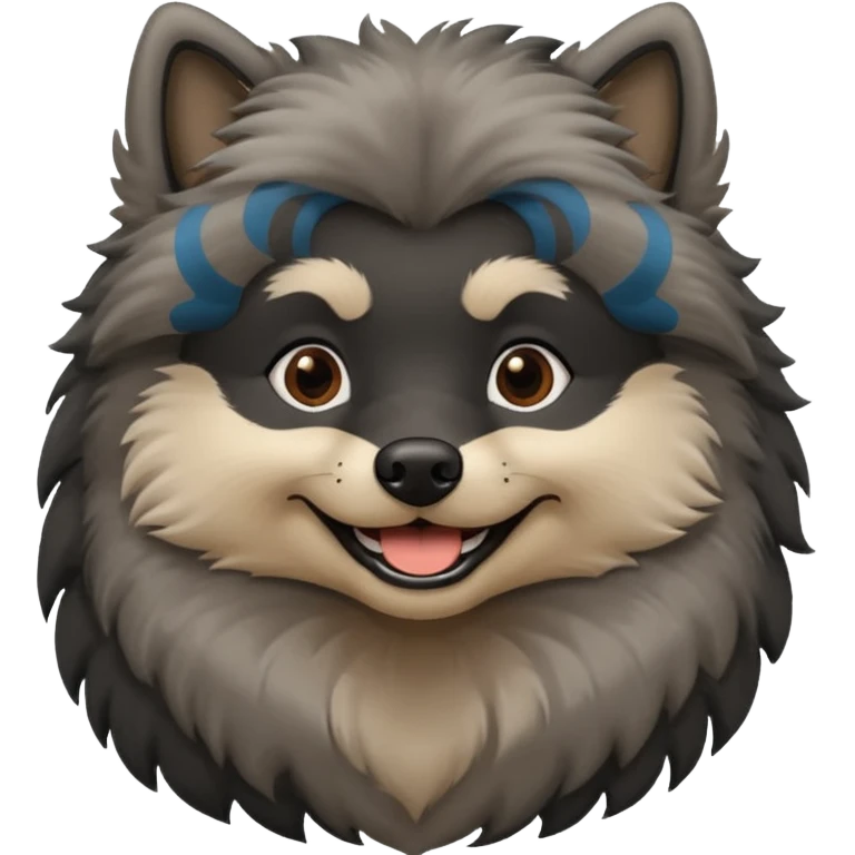 Keeshond emoji