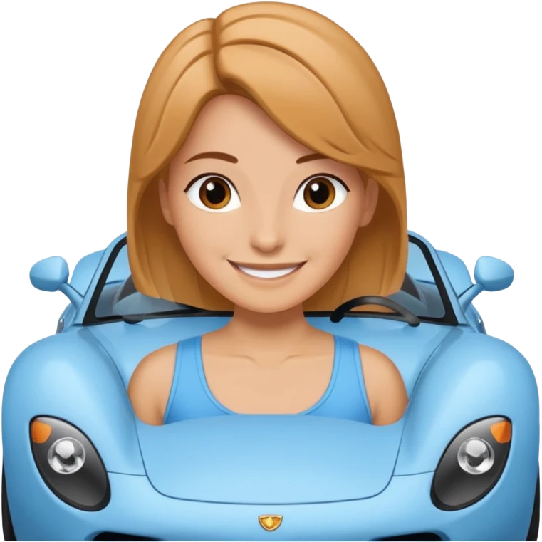 sally carrera from cars movie emoji