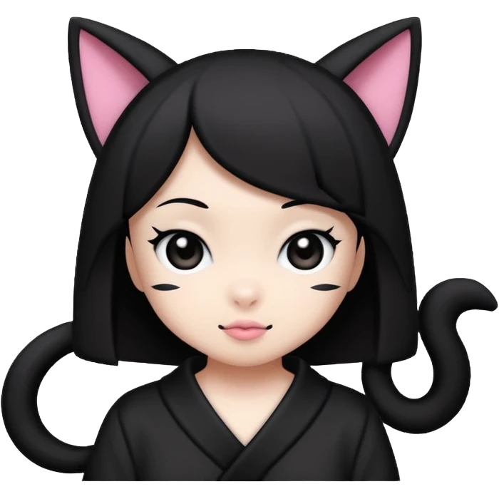 Kuromi from hello kitty  emoji