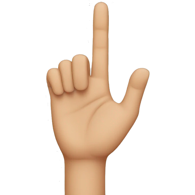 Finger emoji
