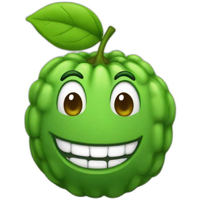 green nuts emoji