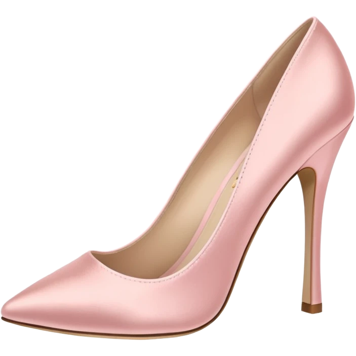 Soft pink shoes emoji