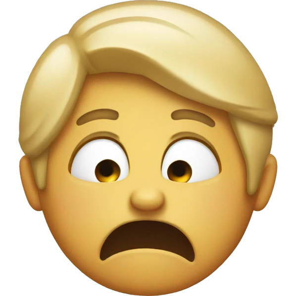 Embarrassed emoji emoji