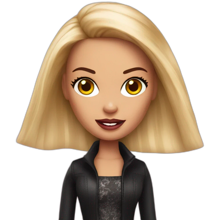 evil barbie emoji