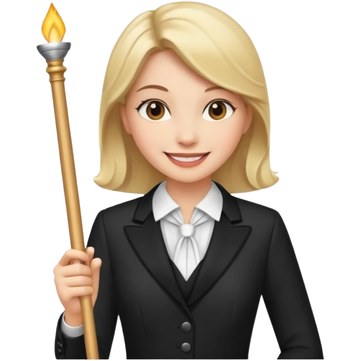 Female music conductor emoji emoji