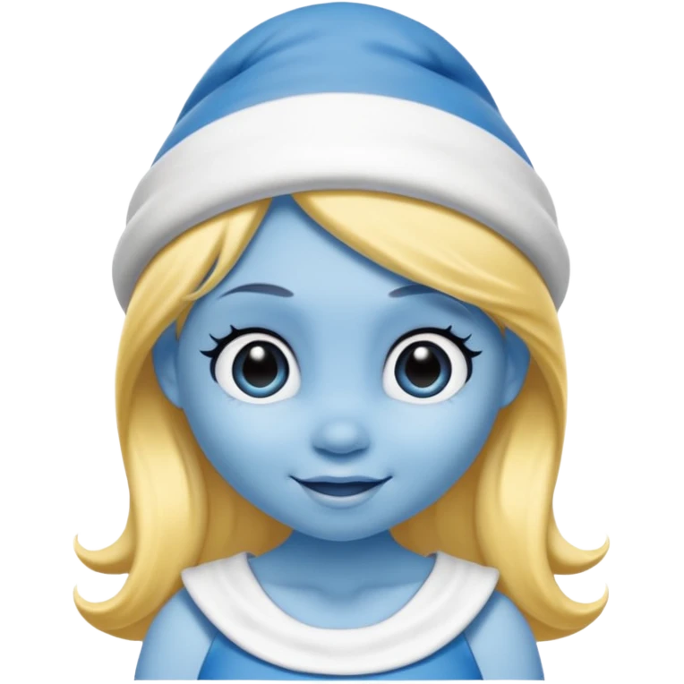 Smurfette emoji