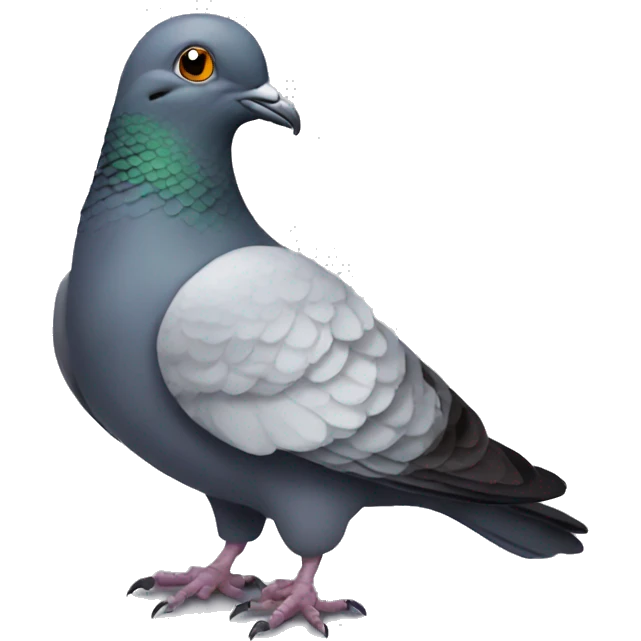 pigeon with snake body emoji