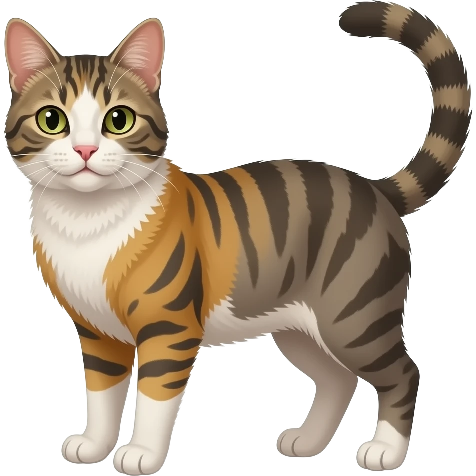 Skookum-American-Curl-Kinkalow-Munchkin-Bambino-Lambkin-Dwelf-Cat-hybrid emoji