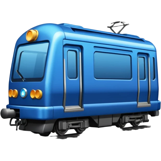 Metro logo. View Side. emoji