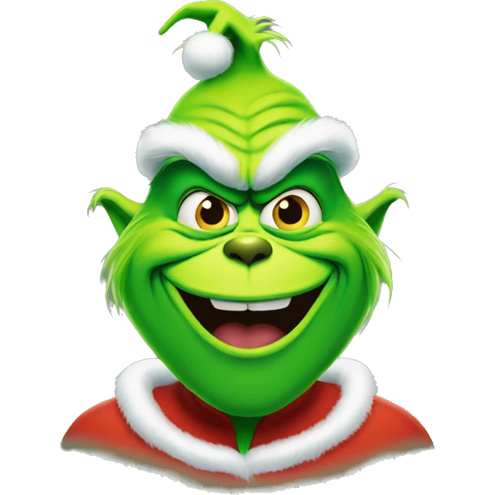 Grinch Christmas  emoji