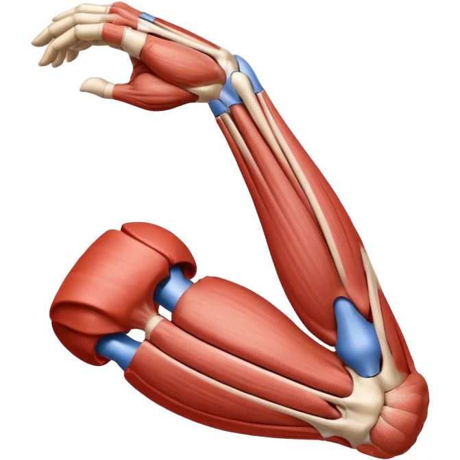 Elbow muscle anatomy emoji