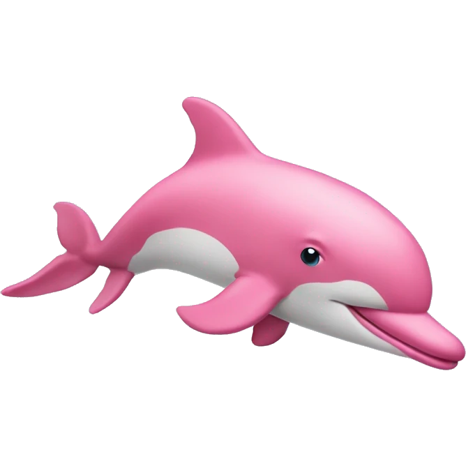 Pink dolphin  emoji