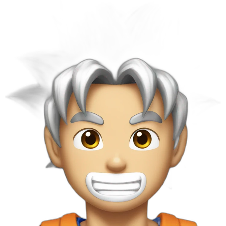 does goku clean nuts? emoji