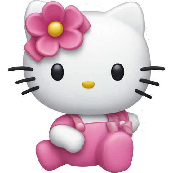 Hello kitty thank you emoji