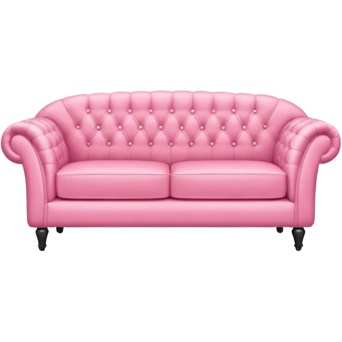 Pink sofa modern  emoji