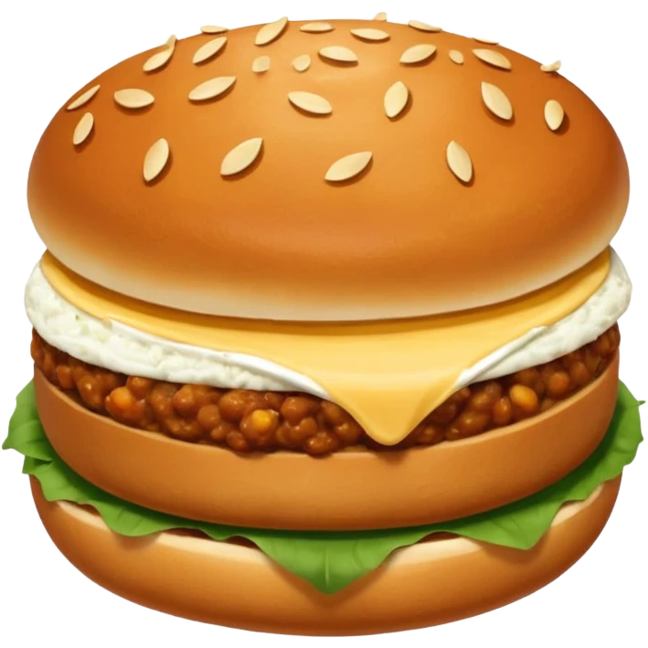 Pav bhaji only one bun emoji