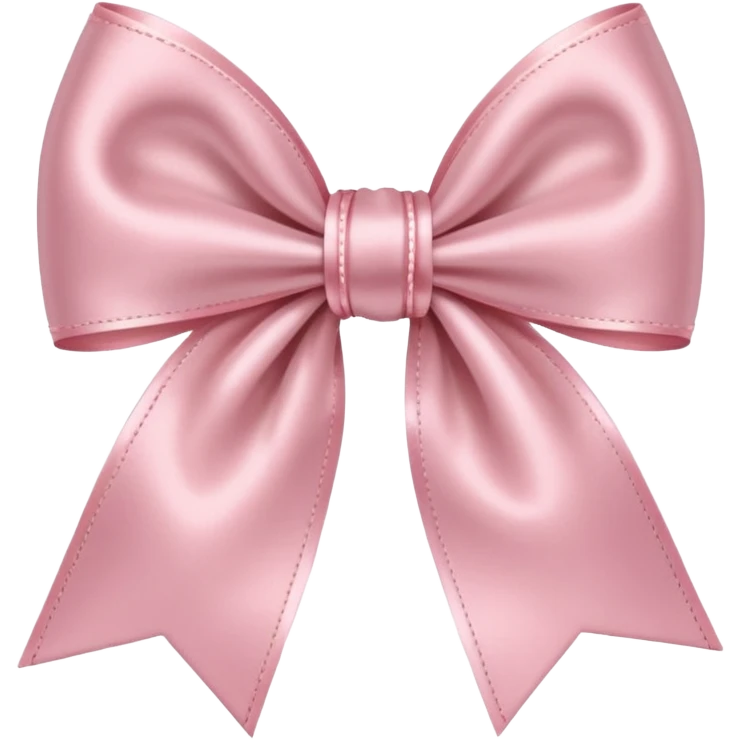light pink bow  emoji