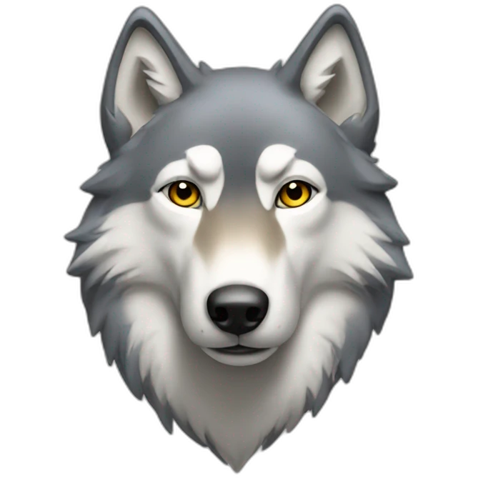 Un Loup emoji