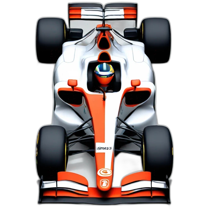 F1 car emoji