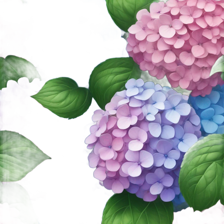 Hydrangeas emoji