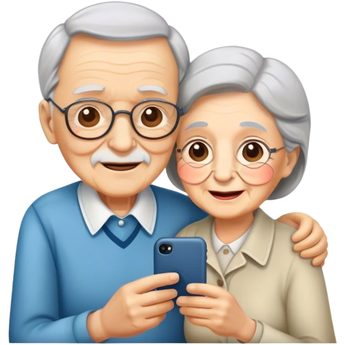 This couple at 80 years old  emoji