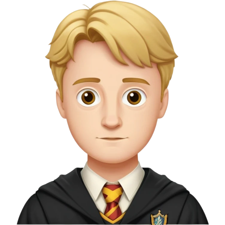 Hugh Mitchell is colin creevey in harry potter, wear hogwarts uniform emoji