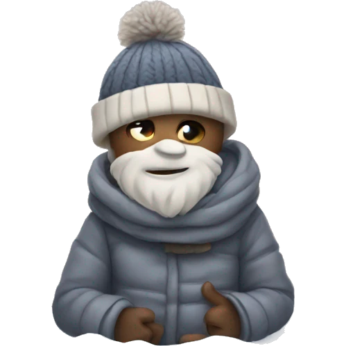 Cozy winter  emoji