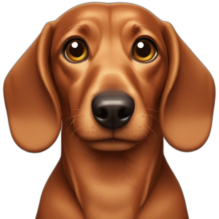 Dachsund emoji