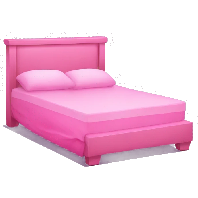 Pink waterbed  emoji