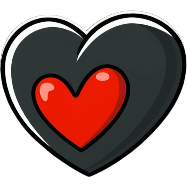 red heart emoji