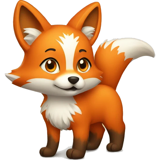 lucky fox emoji