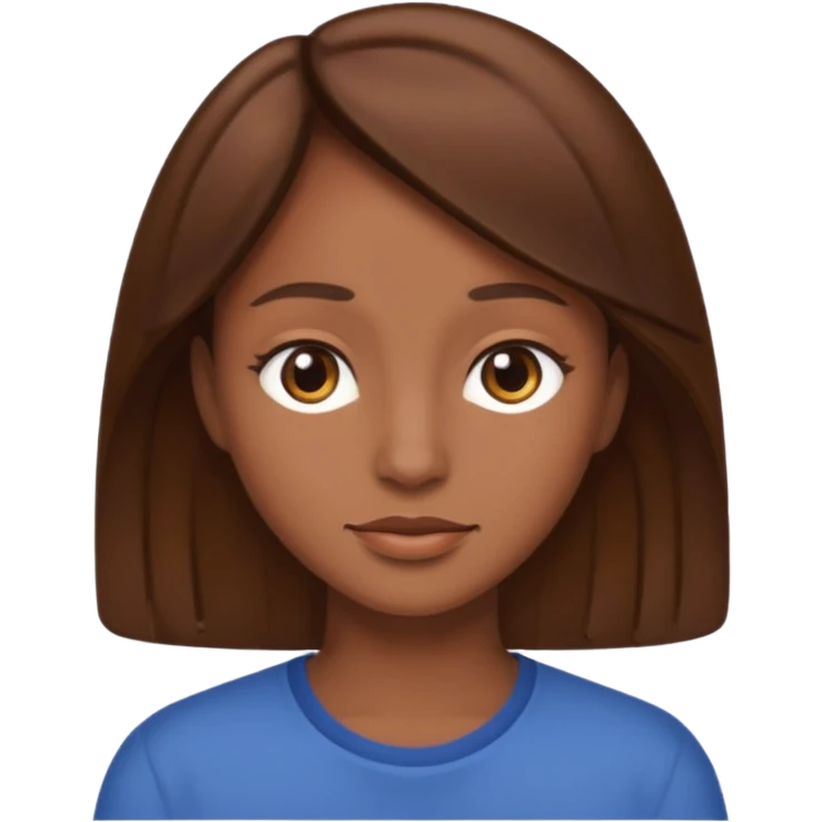 pero de pelo marrón emoji