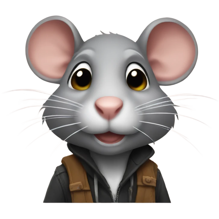 Artist rat  emoji