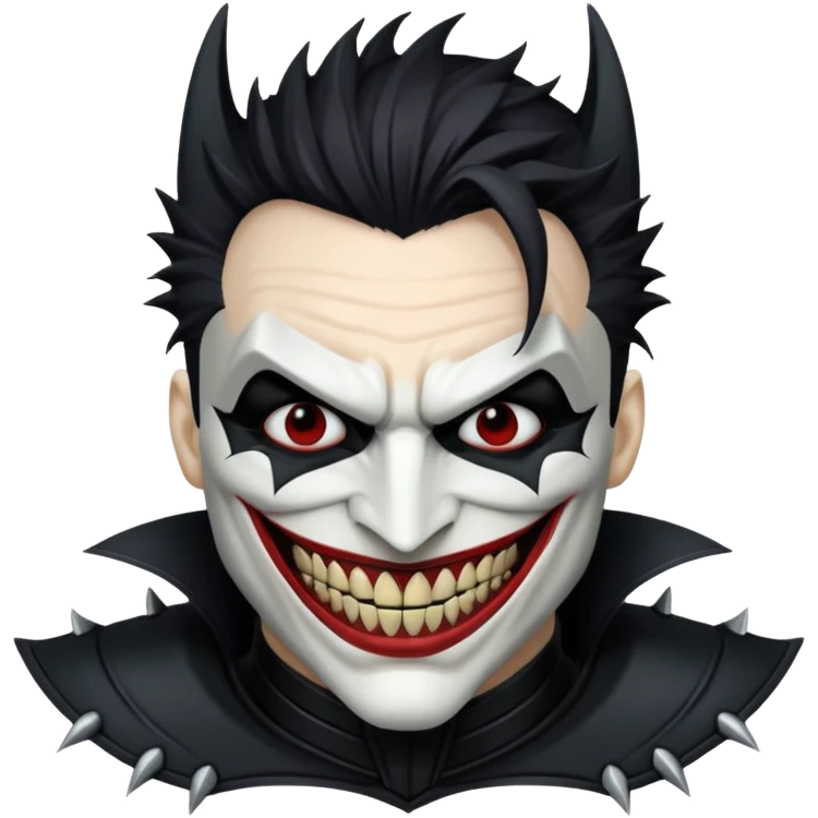 Make the Batman who laughs emoji