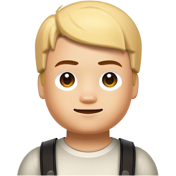 A Roblox noob emoji
