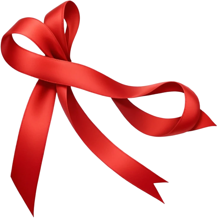 Ribbon  emoji