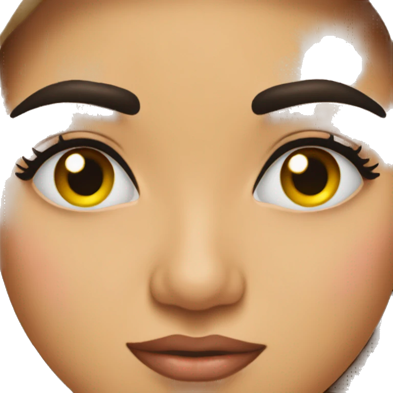 Brow kisses emoji