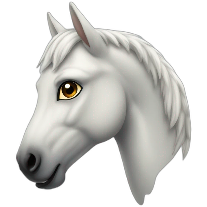 Pegasus with cat face emoji