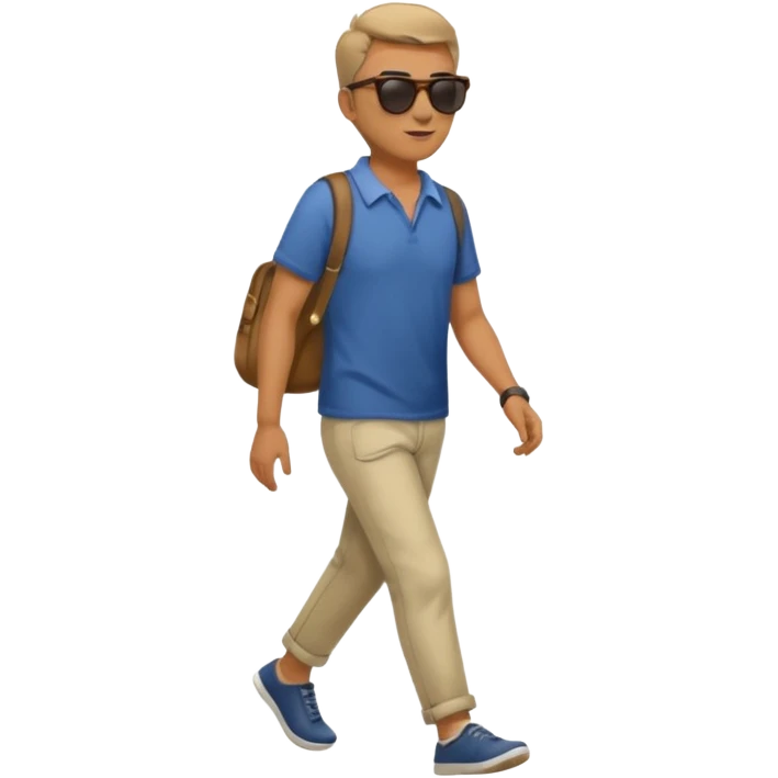 un homme qui marche emoji