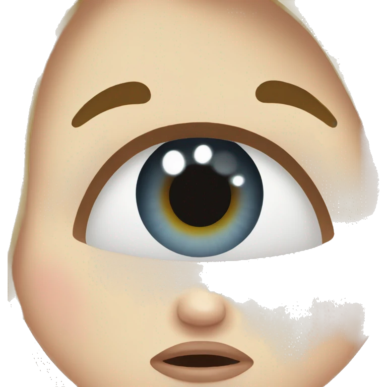 Crying white girl emoji